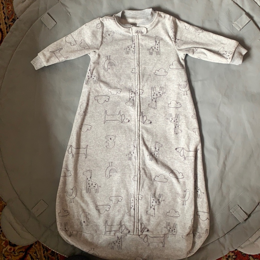 Carter’s Microfleece Sleep Bag - EUC Size M (6-9M)